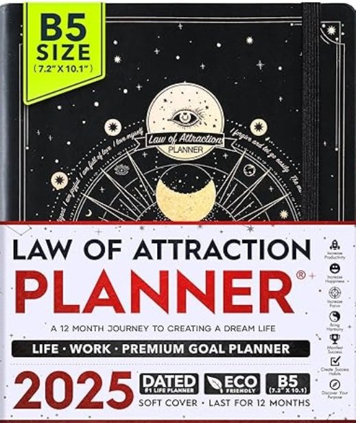 law of attraction large planner